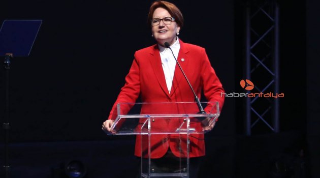Akşener: Dünyanın ilk 10 ekonomisi arasına gireceğiz