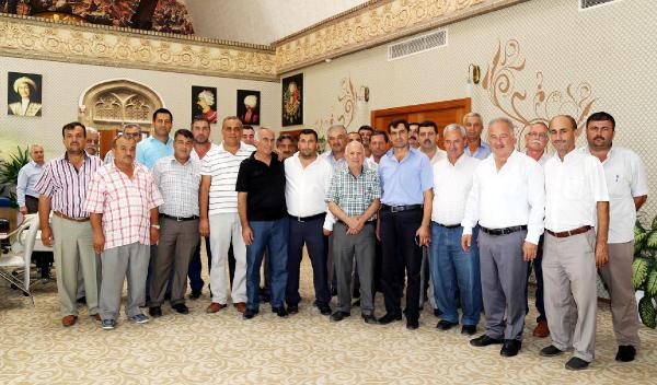 AKSU BELEDİYE BAŞKANI ŞAHİN, MUHTARLARI DİNLEDİ
