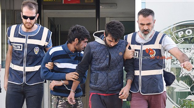 Akü hırsızı kardeşler
