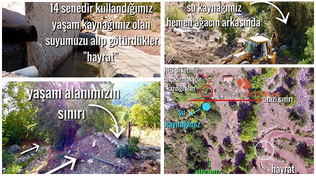 Alakır'da su krizi ve silah sesleri