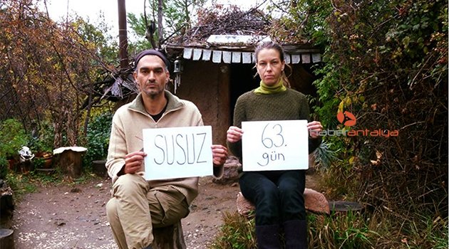 Alakır'da susuz 63 gün