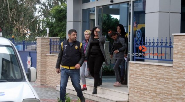 Alanya’da fuhuş operasyonu: 3’ü kadın 4 gözaltı
