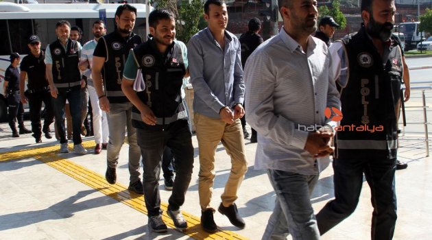 Alanya’da suç örgütüne 15 tutuklama