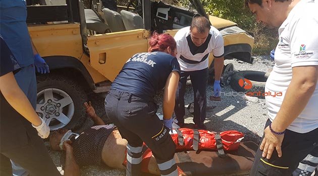Alanya’da takla atan cipte ölü sayısı 2’ye yükseldi