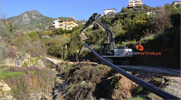 Alanya Sugözü'ne içme suyu
