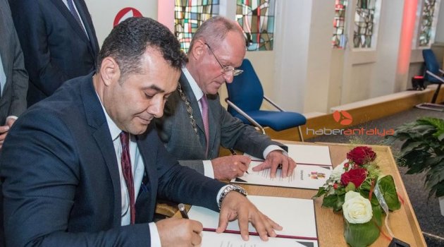 Alanya ve Gladbeck kardeşliğinin 25. yılını kutladı