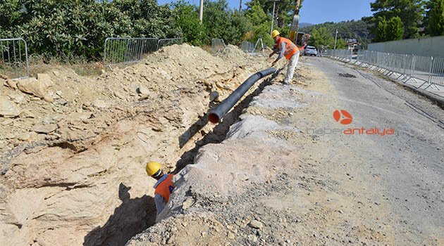 Alanya’ya 37 kilometrelik kanalizasyon