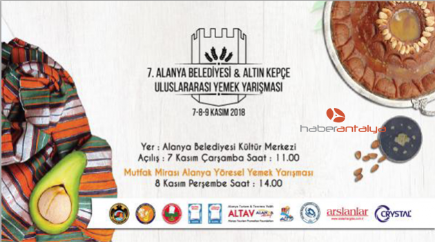 Alanya Yemek Yarışması başlıyor