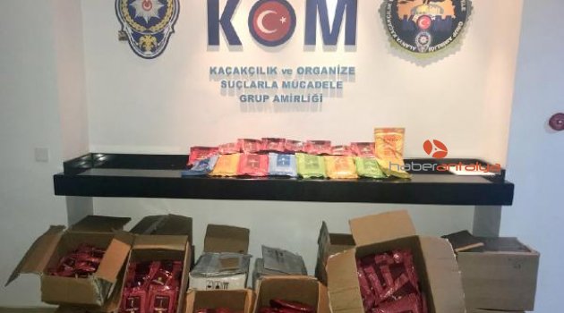 Alanya&#039;da kaçakçılık operasyonu