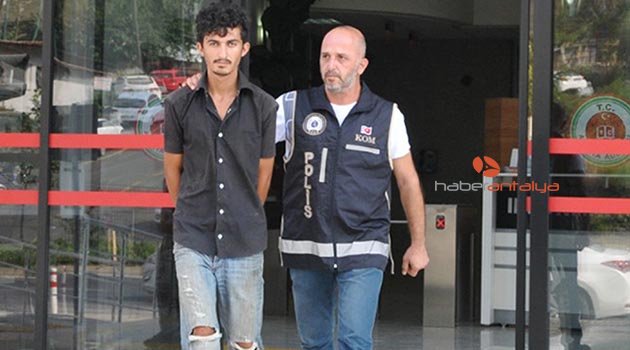 Alanya'da seraya uyuşturucu baskını
