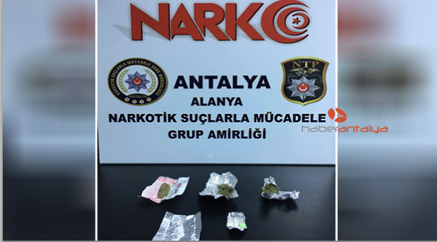 Alanya'da uyuşturucu madde ticaretine tutuklama