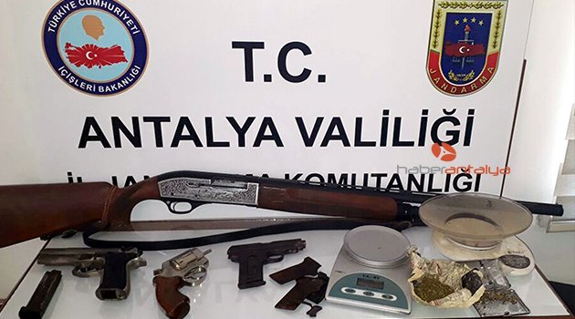 ALANYA'DA UYUŞTURUCU OPERASYONU