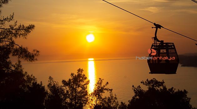 Alanya'nın yeni gözdesi teleferik