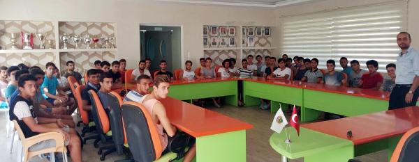 ALANYASPOR GENÇLERİNE PSİKOLOJİK DESTEK