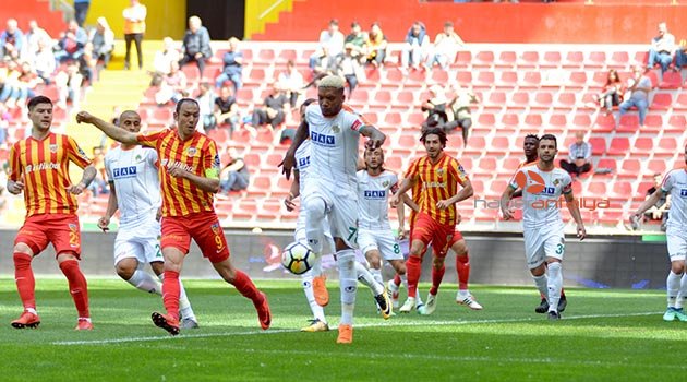Alanyaspor Kayseri'de güldü