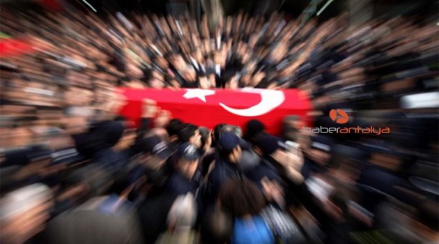 ALANYA'YA ŞEHİT HABERİ DÜŞTÜ