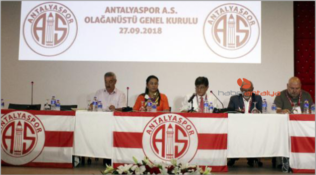 Ali Şafak Öztürk, 3 yıllığına Antalyaspor başkanı