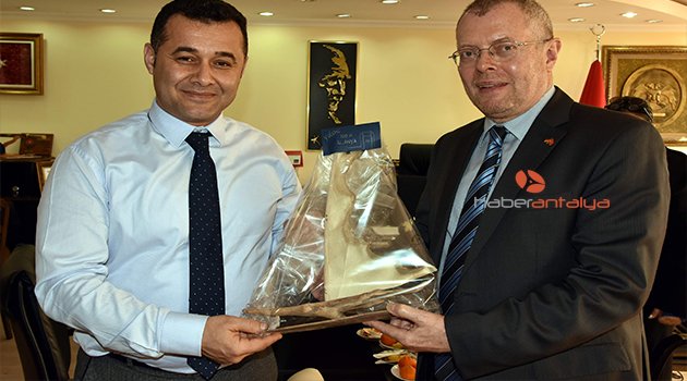 ALMAN KONSOLOS'TAN ALANYA ZİYARETİ