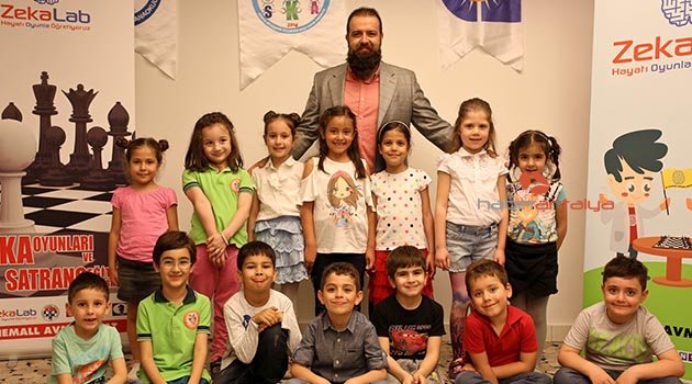 Anaokulu öğrencileri zeka oyunlarında buluştu