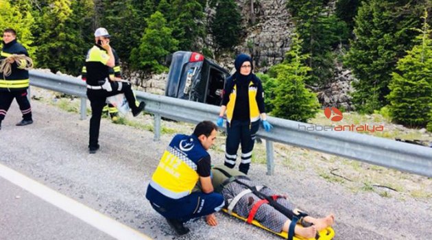 Antalya'da kaza: 4 yaralı