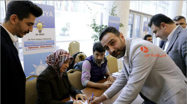 Antalya Ak Parti'de temayül yoklaması