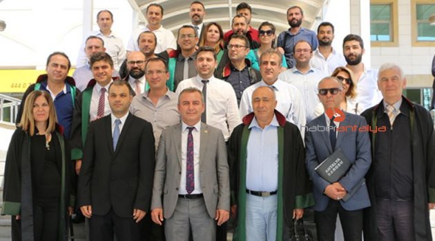 Antalya Barosu eski yönetimi beraat etti
