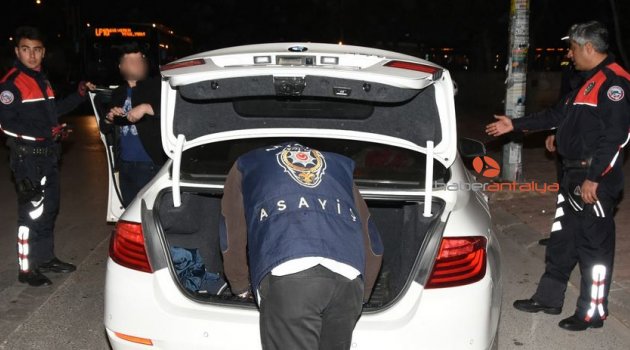 Antalya’da aranan 205 şüpheli yakalandı