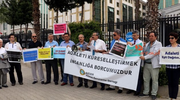 Antalya’da ASDER üyelerinden 28 Şubat kararına tepki