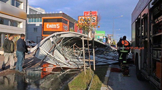 Antalya’da facia kıl payı atlatıldı