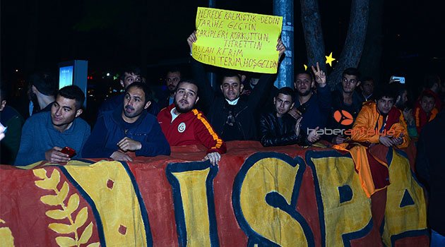 Antalya’da Galatasaray izdihamı