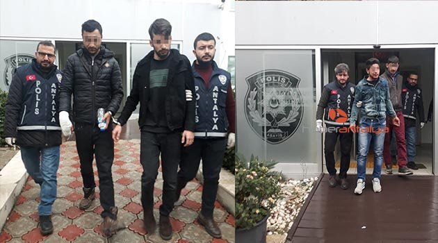 Antalya’da hırsızlık olayları