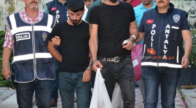 Antalya’da hırsızlık şüphelilerine şafak operasyonu