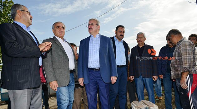 Antalya’da hortumun hasarı tespit ediliyor