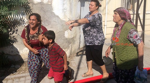 ANTALYA’DA KORKUTAN YANGIN