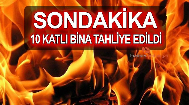 ANTALYA’DA KORKUTAN YANGIN