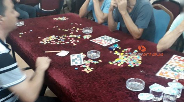 Antalya’da kumar operasyonu
