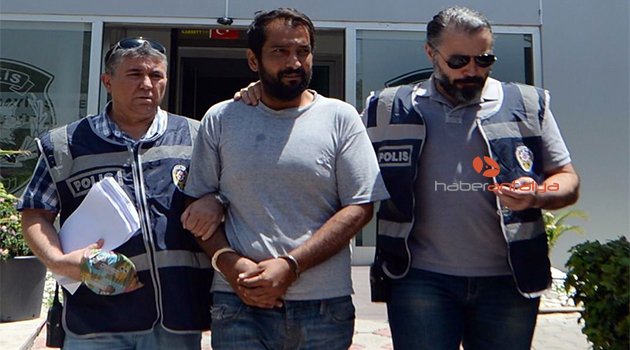Antalya’da market gaspçısı yakalandı