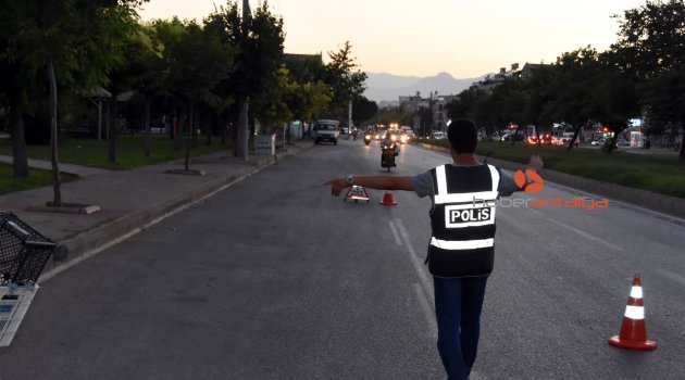 Antalya’da motosiklet uygulaması