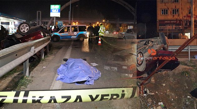 Antalya’da ortalık savaş alanına döndü: 1 ölü, 3 yaralı
