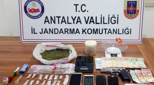 Antalya’da uyuşturucu operasyonu: 7 gözaltı