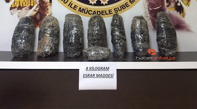 ANTALYA’DA UYUŞTURUCU OPERASYONU