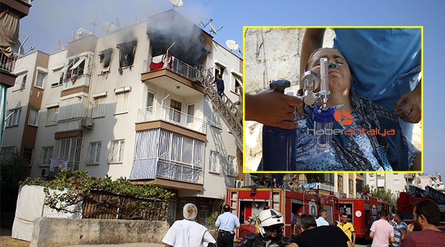 Antalya’da yangın korkuttu