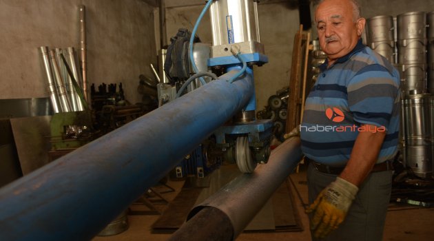 Antalya’da yılın ahisi 48 yıllık soba ustası oldu