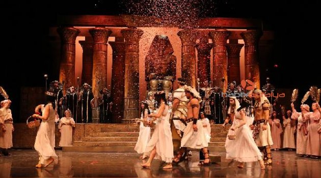 Antalya DOB 'Aida'yı sahneliyor