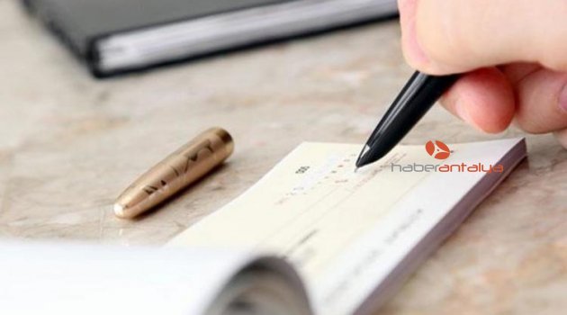 Antalya, karşılıksız işlemi yapılan çek tutarının en yüksek olduğu 5. il oldu