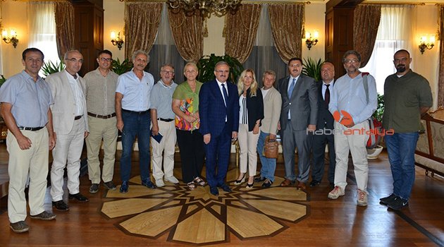 ANTALYA KAZI BAŞKANLARI’NDAN VALİ KARALOĞLU’NA ZİYARET