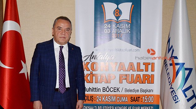 Antalya Konyaaltı Kitap Fuarı açılıyor