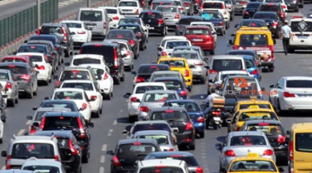 Antalya, motorlu taşıt sıralamasında 4. sırada