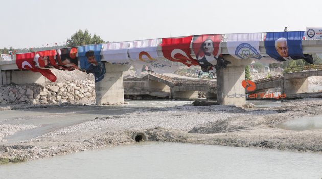 Antalya- Muğla'yı bağlayan köprü açıldı