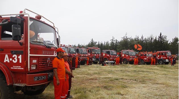 Antalya orman yangınlarına hazır